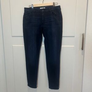 DL1961 Emma Power Legging Ankle Skinny‎ Jeans Dark Wash Women's Size 31
